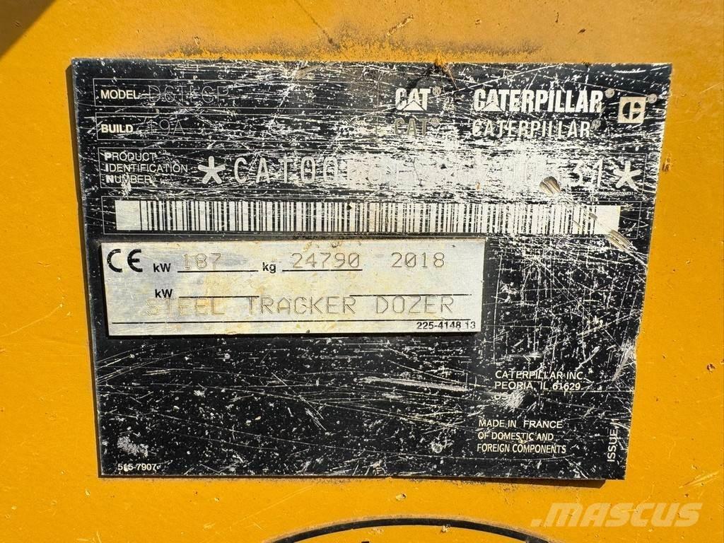 CAT D6T LGP Bulldozer på larvebånd