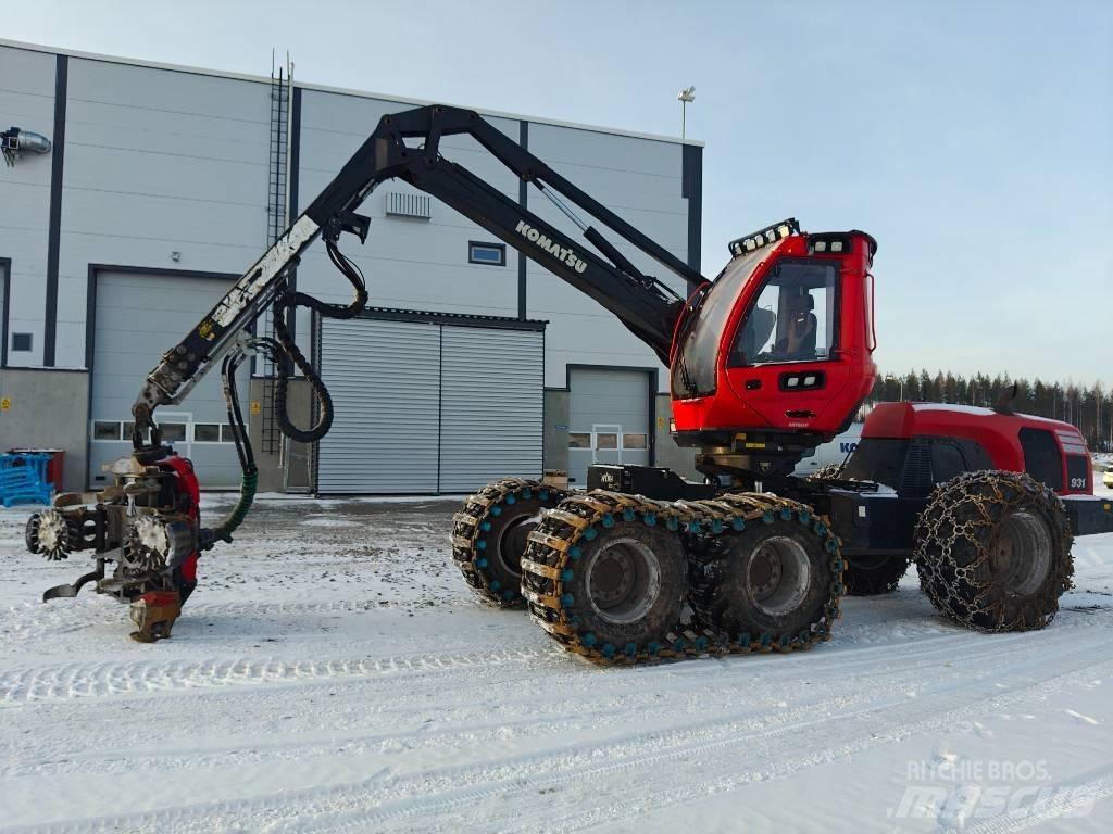 Komatsu 931 Skovningsmaskiner