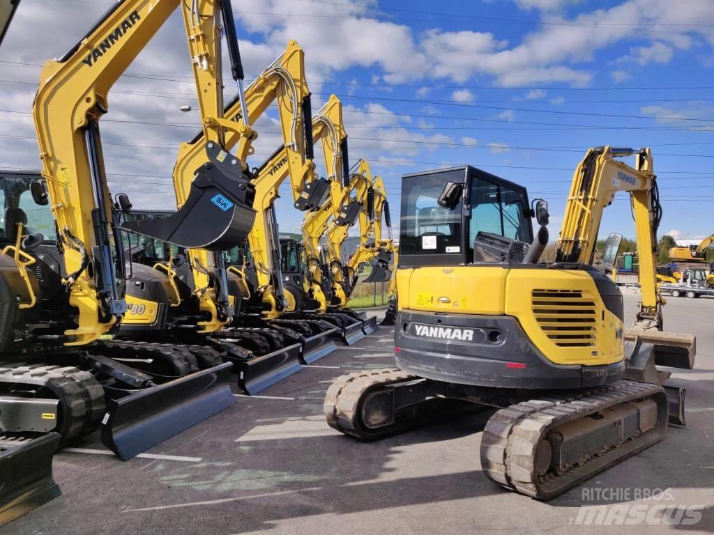 Yanmar Vio 80-1A Midi-gravemaskiner 7t - 12t