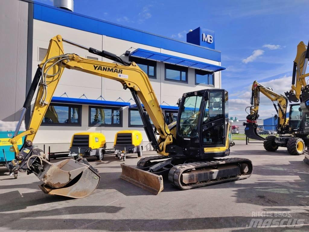 Yanmar Vio 80-1A Midi-gravemaskiner 7t - 12t