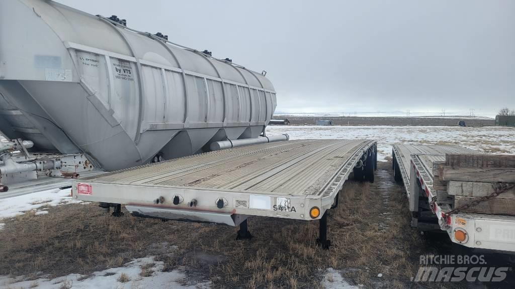 Reitnouer 48' Flatbed Anhænger med lad/Flatbed