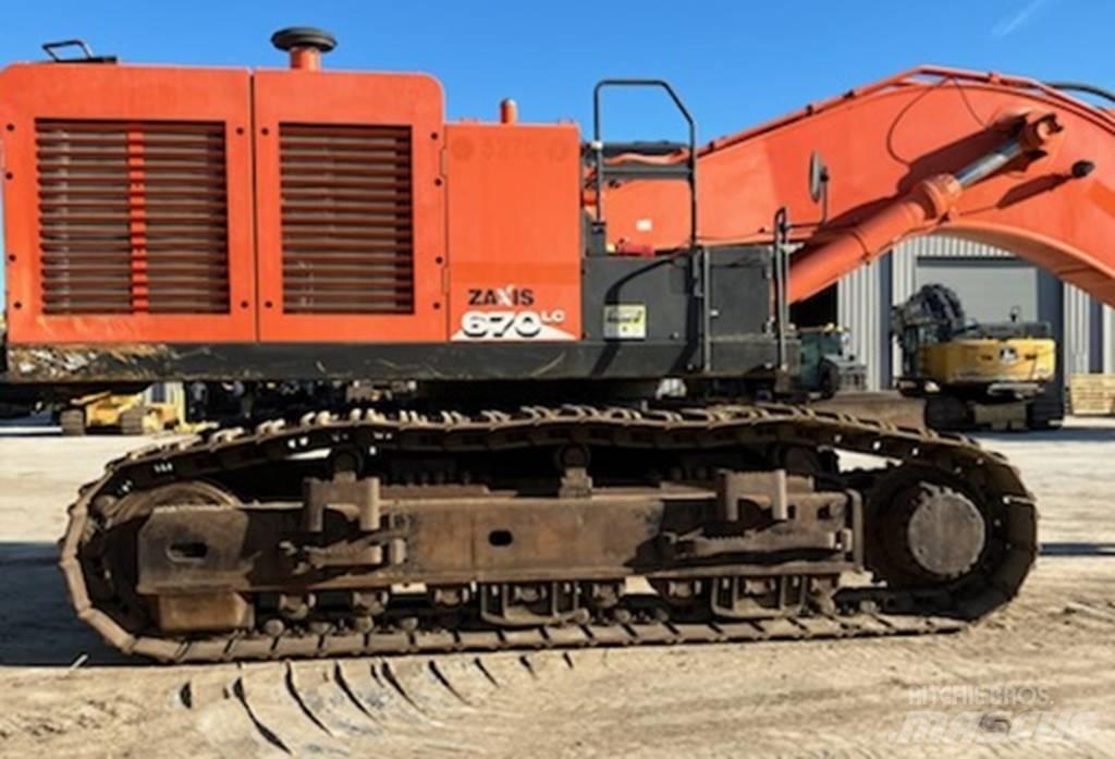 Hitachi ZX670LC-6 Gravemaskiner på larvebånd