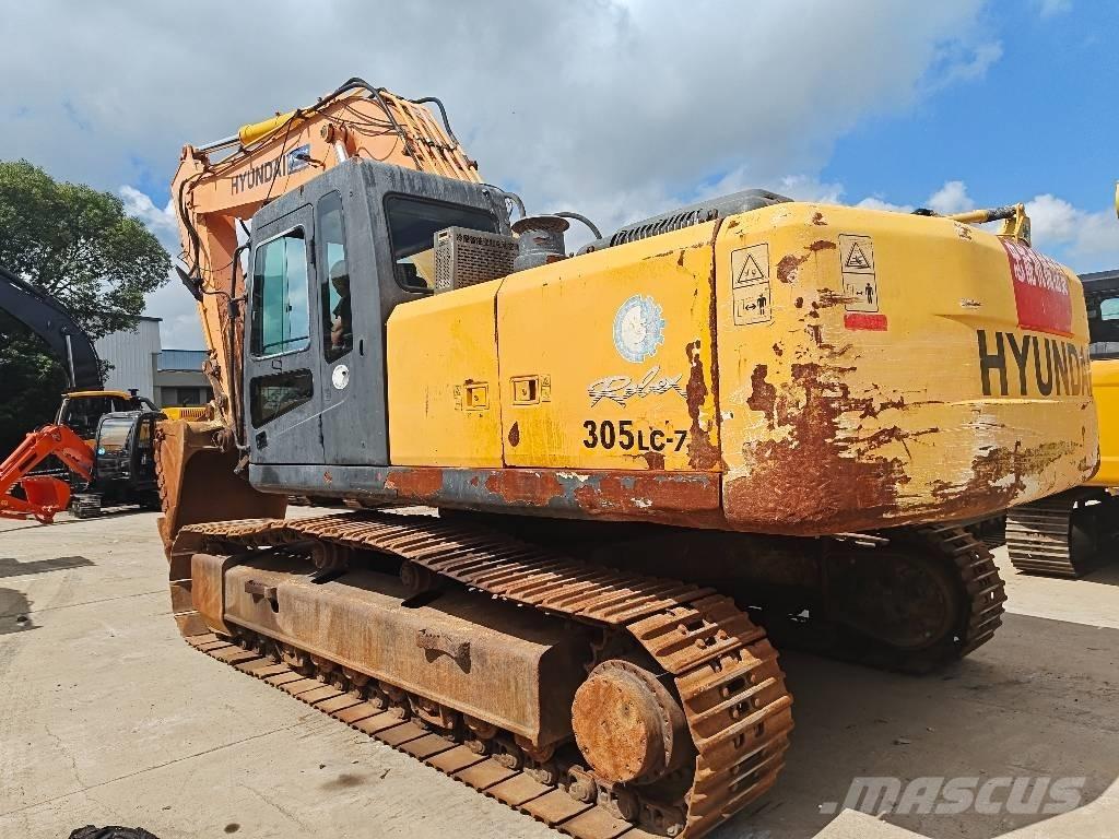 Hyundai R305LC-7 Gravemaskiner på larvebånd