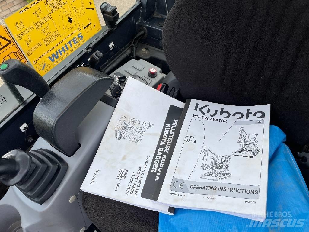 Kubota U 27-4 Minigravemaskiner