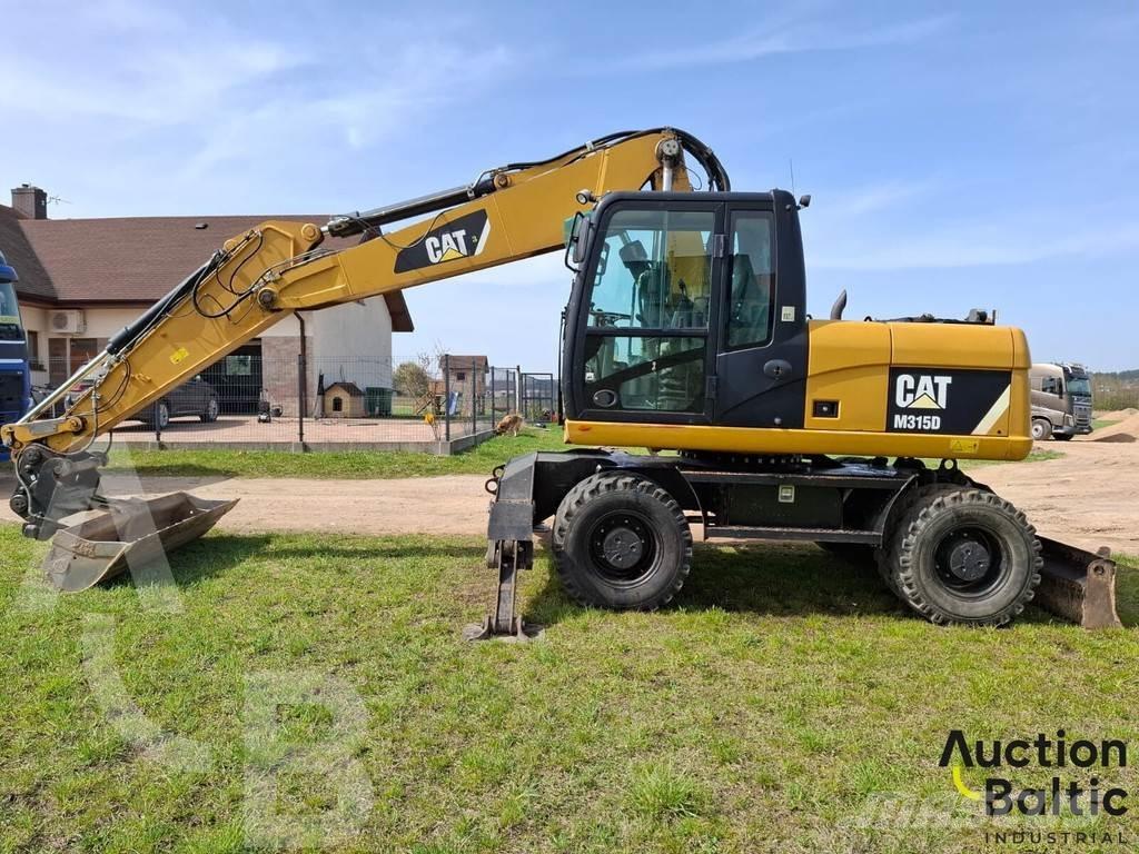 CAT 315 D Gravemaskiner på hjul