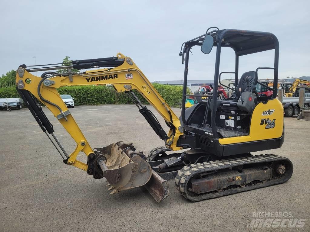 Yanmar SV 26 Minigravemaskiner