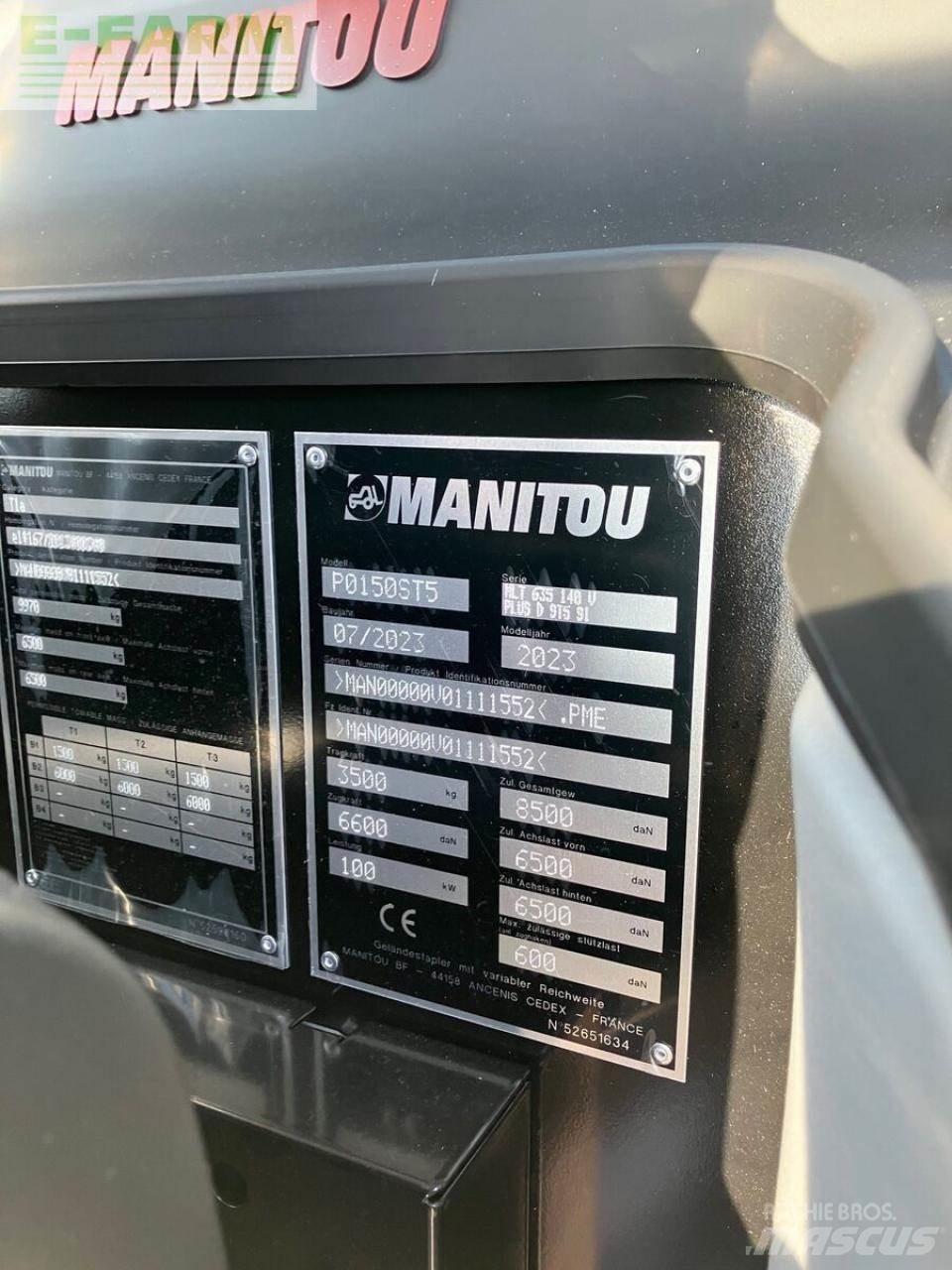 Manitou mlt635 Teleskoplæssere til landbrug