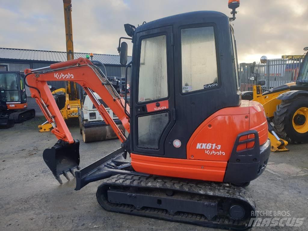 Kubota KX 61-3 Minigravemaskiner