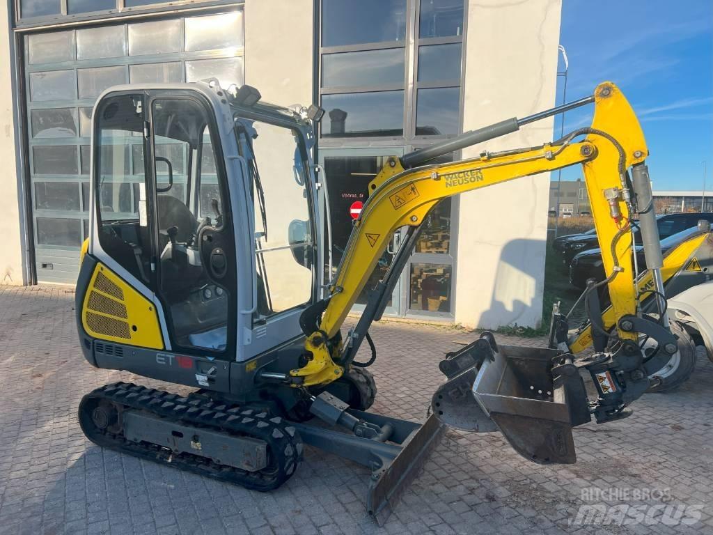 Wacker Neuson ET 18 Gravemaskiner på larvebånd