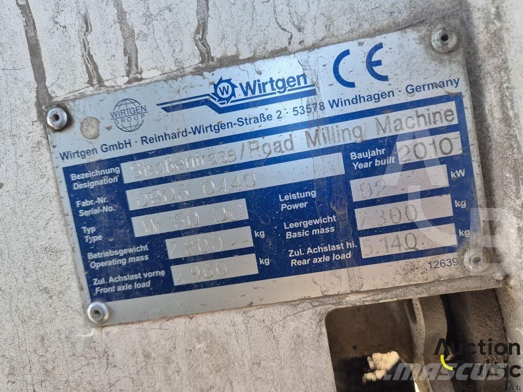 Wirtgen W50DC Asfalt-koldfræsere