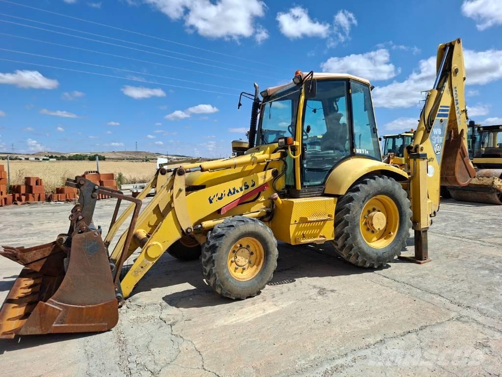 Komatsu WB 91 R Rendegravere