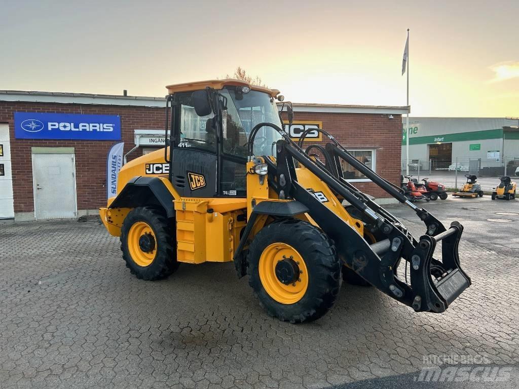 JCB 411 HT Læssemaskiner på hjul