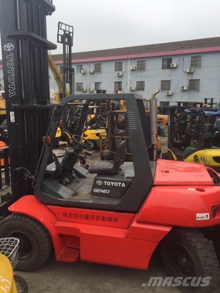 Toyota 8 Ton Diesel gaffeltrucks