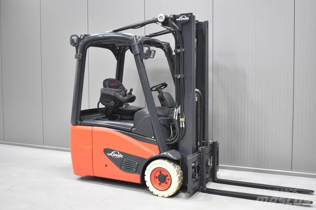 Linde E 14 El gaffeltrucks