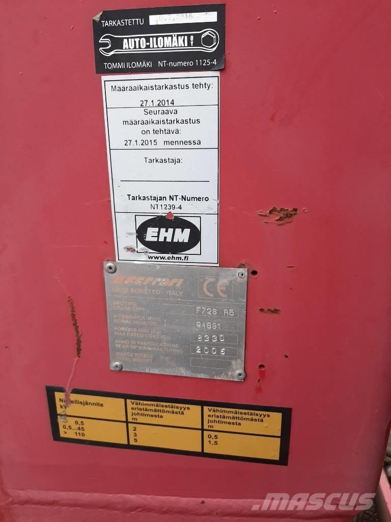 Scania R 124 Lastbil med kran