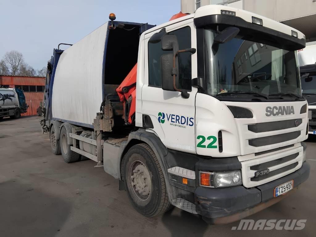 Scania P 370 Renovationslastbiler