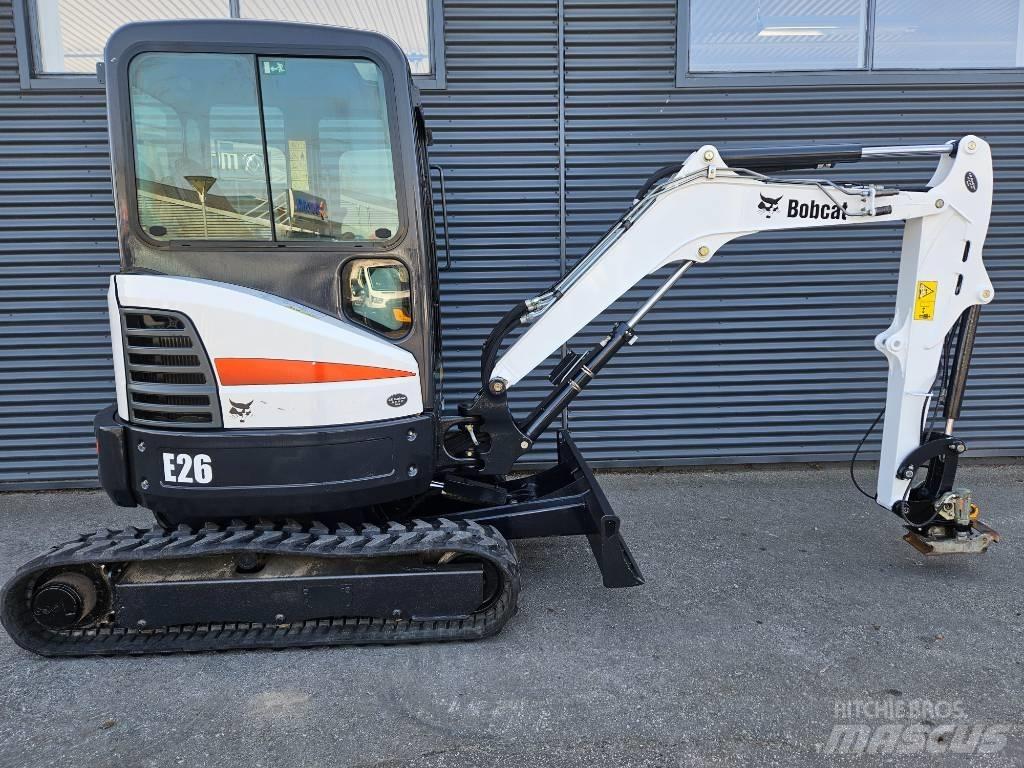 Bobcat e26 Minigravemaskiner
