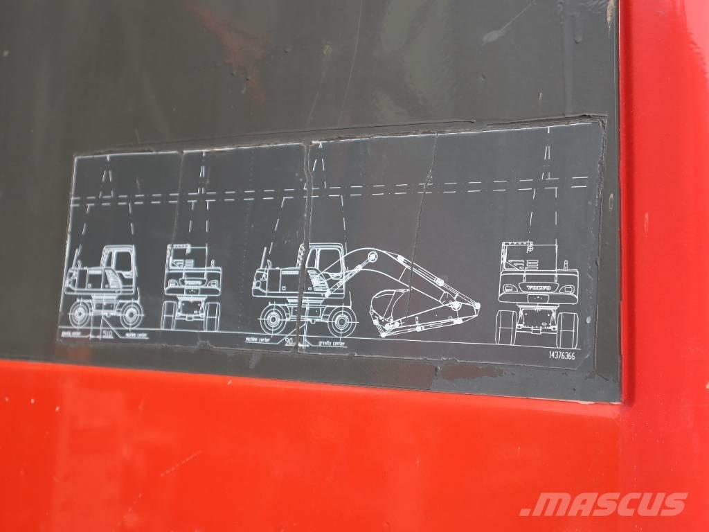 Volvo EW 140 B Gravemaskiner på hjul