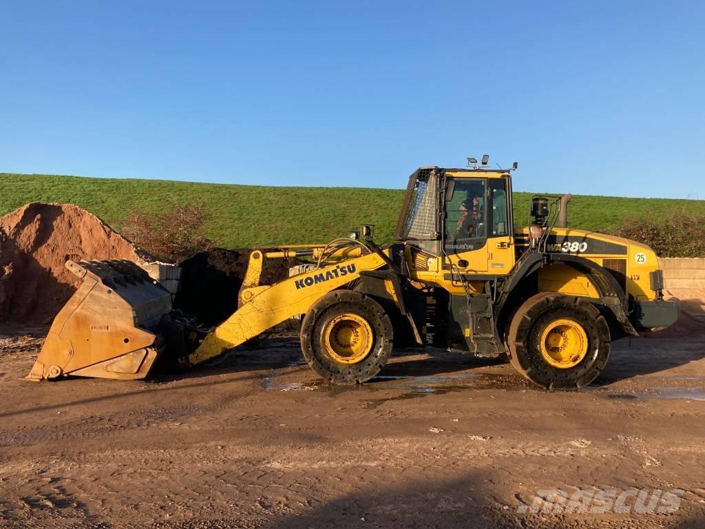 Komatsu WA 380-7 Læssemaskiner på hjul