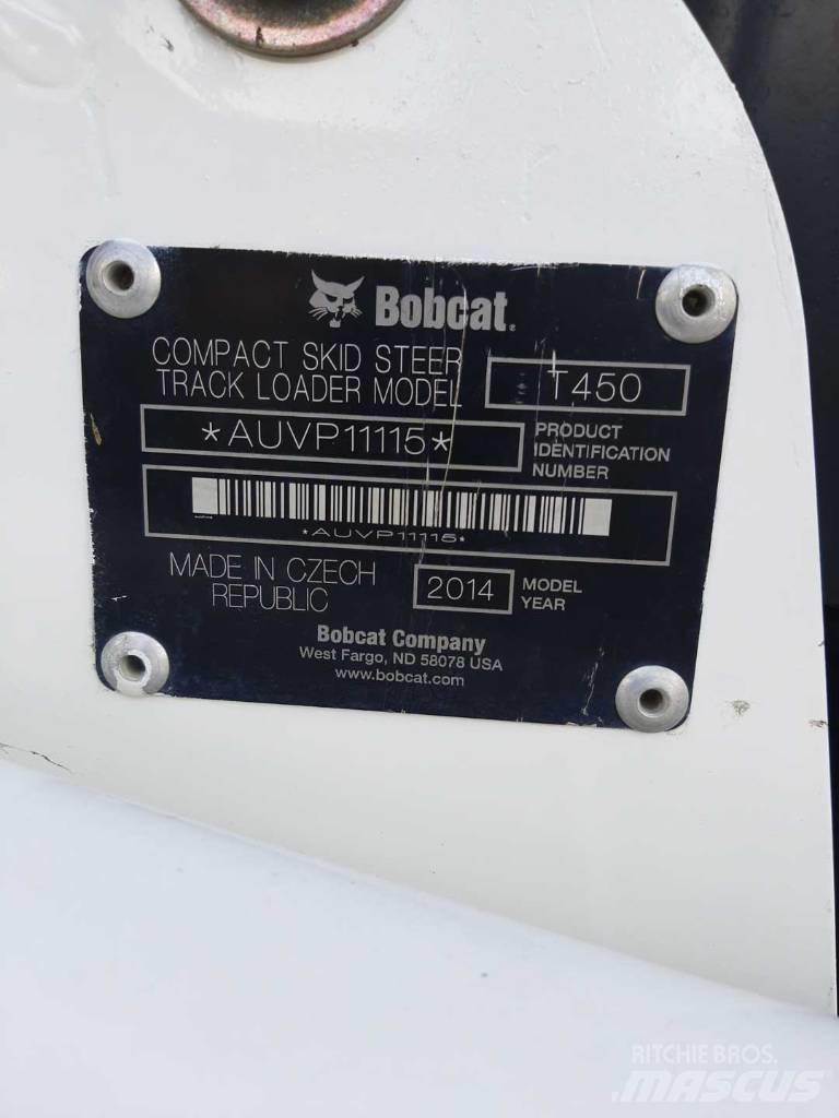 Bobcat T 450 Minilæsser - skridstyret