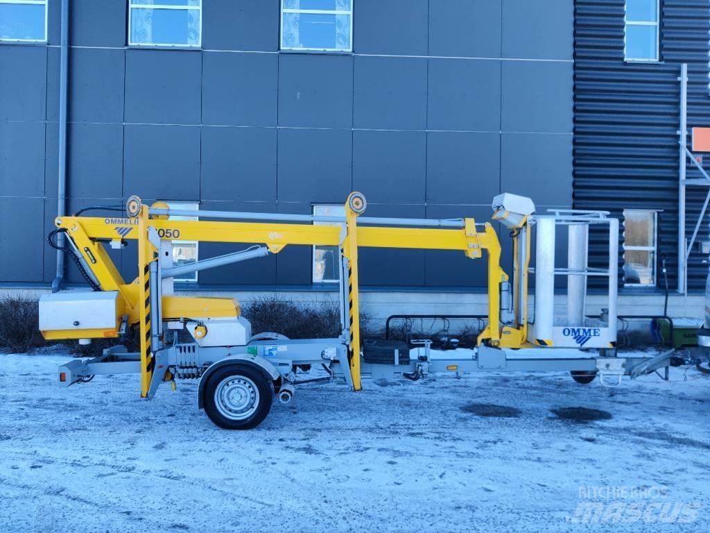 Omme 10,5E Skylift Trailermonterede lifte
