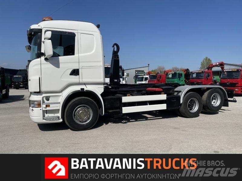 Scania R 420 EURO 5 Lastbiler med containerramme / veksellad