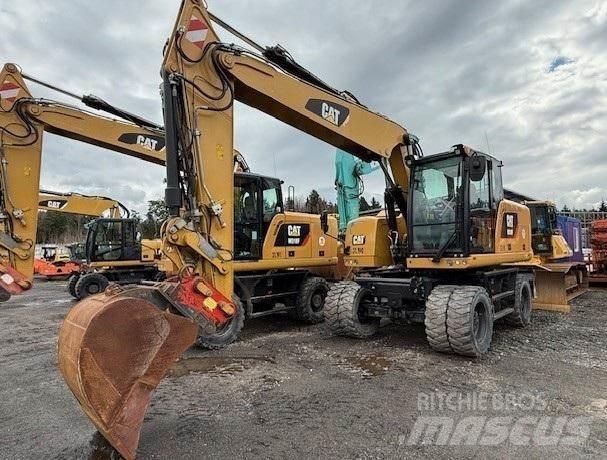 CAT M318F Gravemaskiner på hjul
