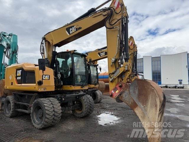 CAT M318F Gravemaskiner på hjul