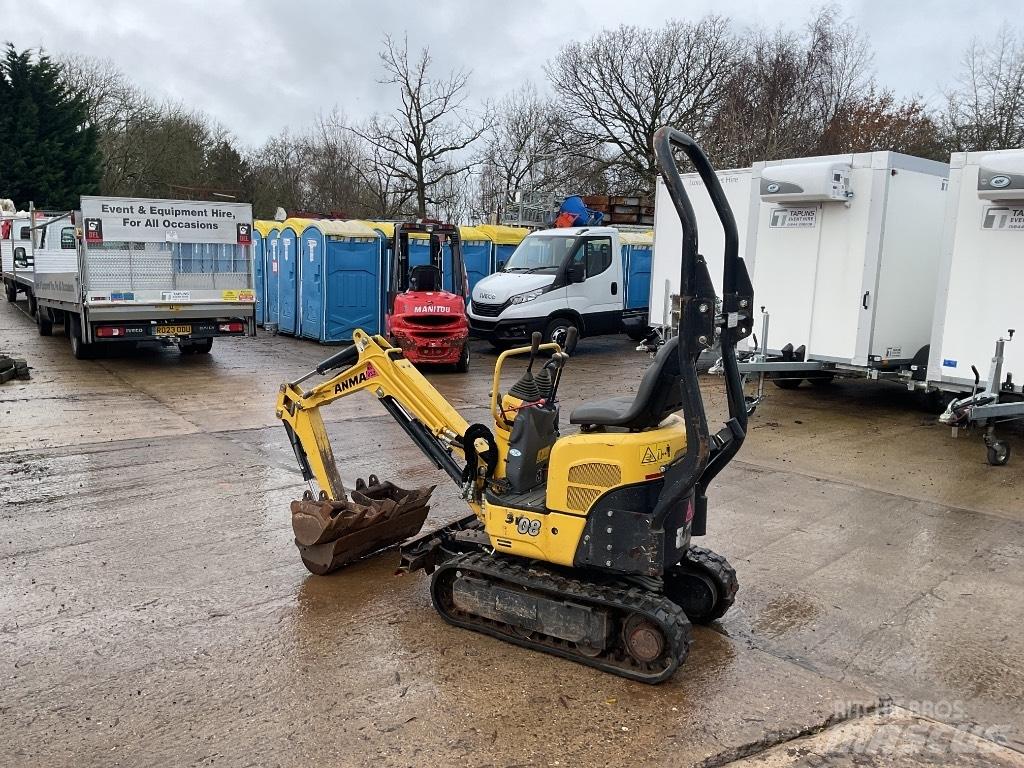 Yanmar SV08 Minigravemaskiner