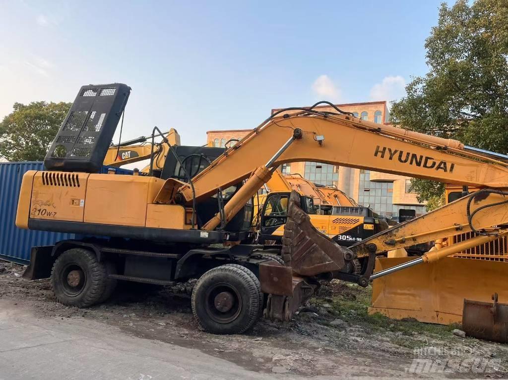 Hyundai R210W-7 Gravemaskiner på hjul
