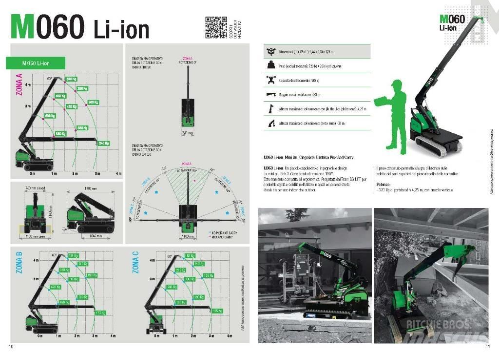 BG Lift M060 Kraner på larvebånd