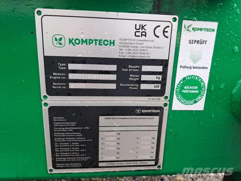 Komptech Maxx Mobile sorterværker