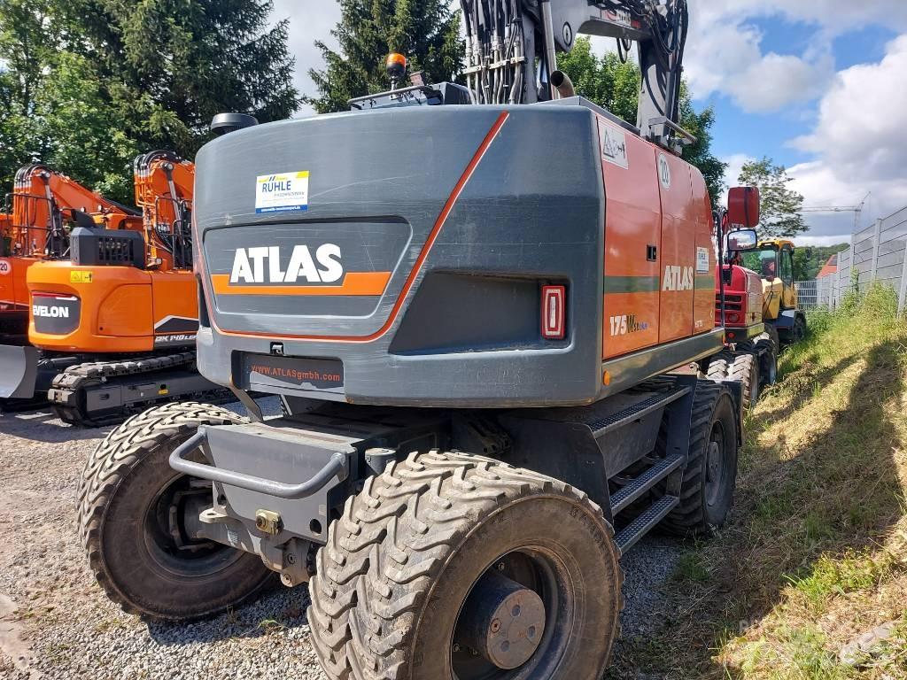 Atlas 175WSR Gravemaskiner på hjul