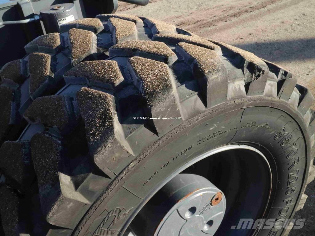 Atlas 160 W Gravemaskiner på hjul