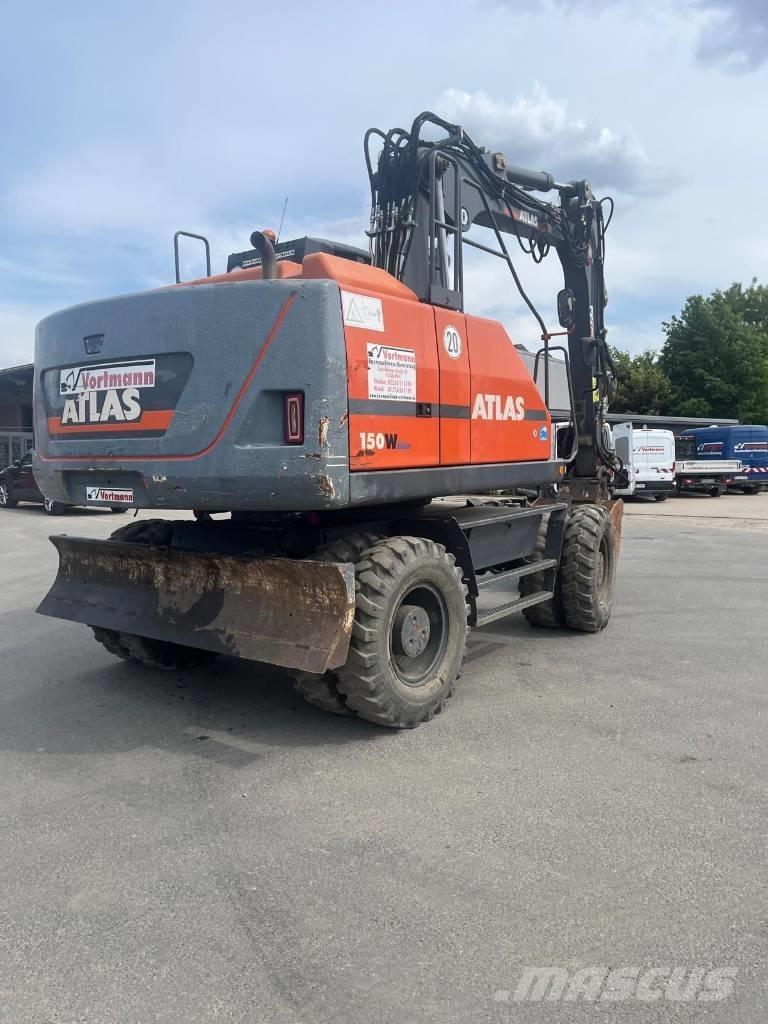 Atlas 150 W Gravemaskiner på hjul