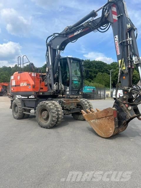 Atlas 150 W Gravemaskiner på hjul