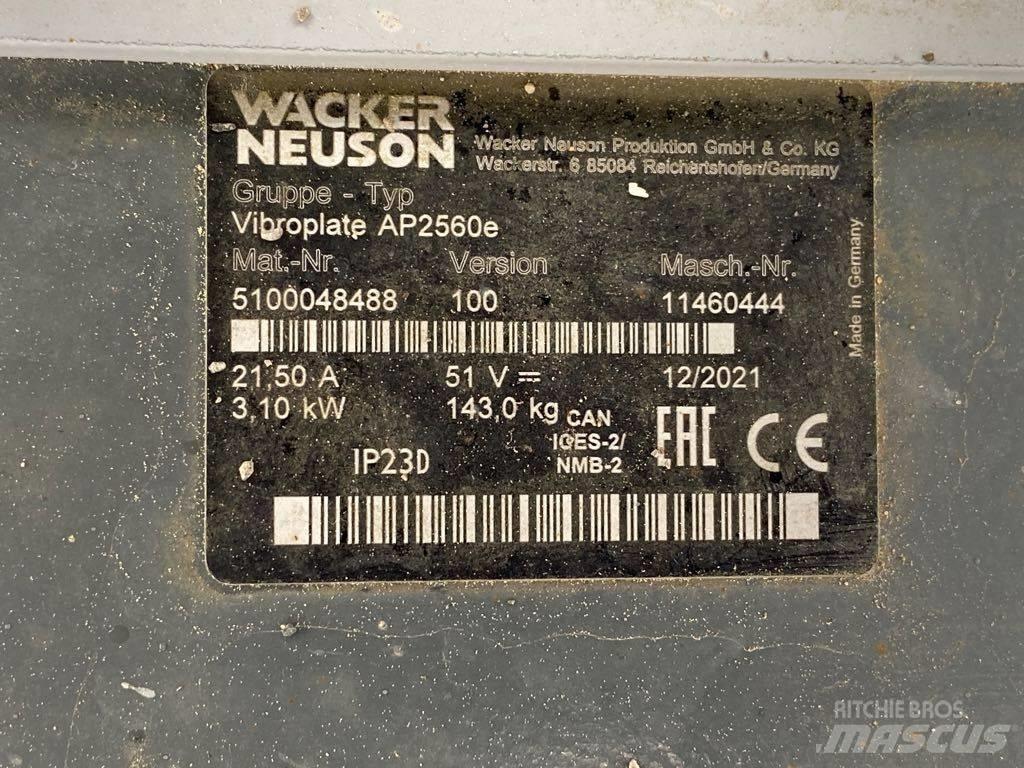 Wacker Neuson AP2560 Vibratorer
