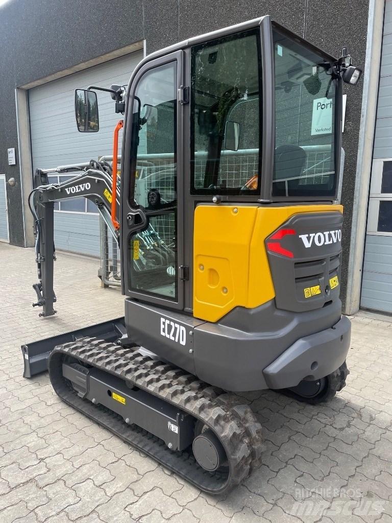 Volvo EC27D Minigravemaskiner
