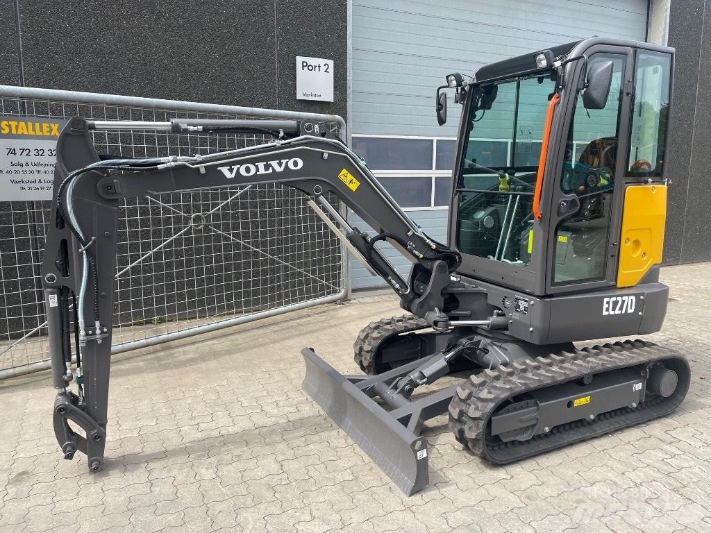 Volvo EC27D Minigravemaskiner