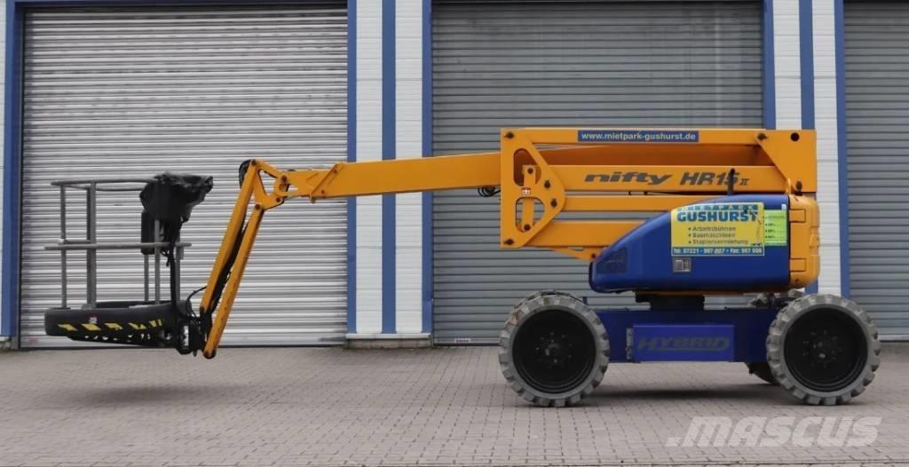 Niftylift HR15 4x4 Bomlifte med knækarm