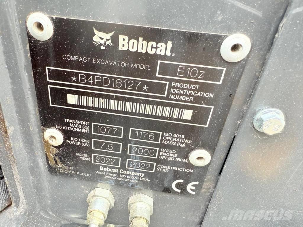 Bobcat E 10z Minigravemaskiner