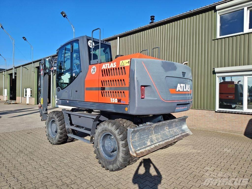 Atlas 150W Gravemaskiner på hjul
