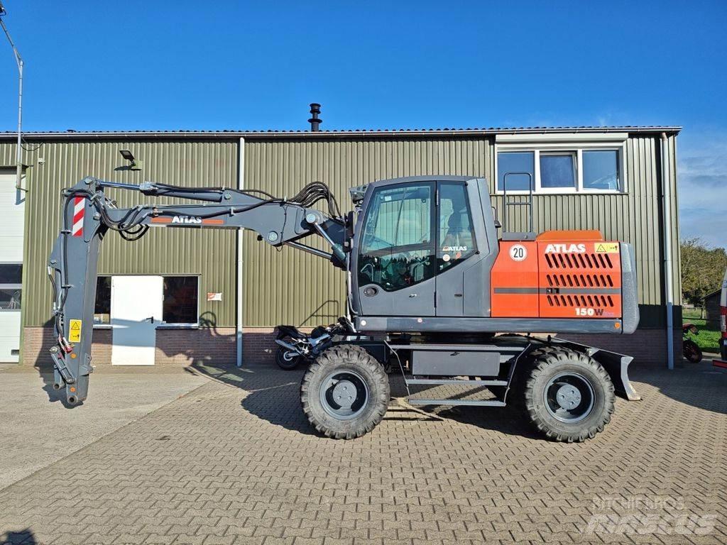 Atlas 150W Gravemaskiner på hjul