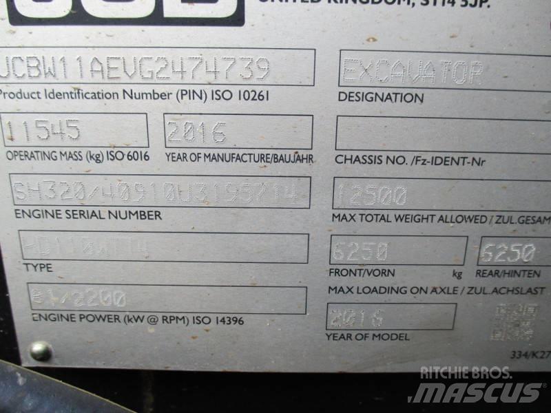 JCB HD110W Gravemaskiner på hjul