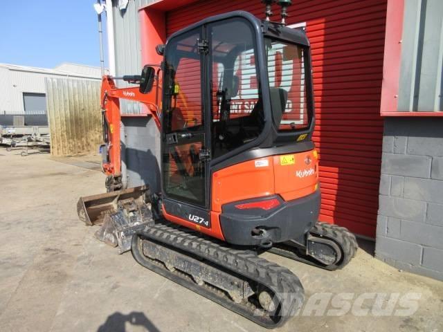 Kubota U 27-4 Minigravemaskiner