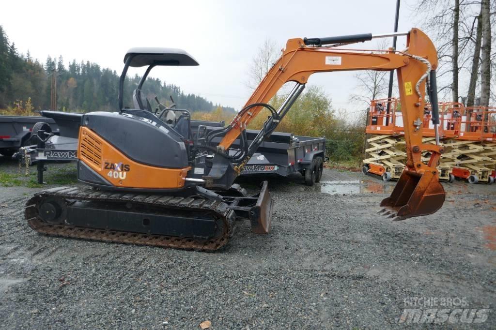Hitachi ZX40U-3 Minigravemaskiner