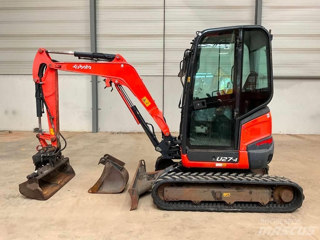 Kubota U 27-4 Minigravemaskiner