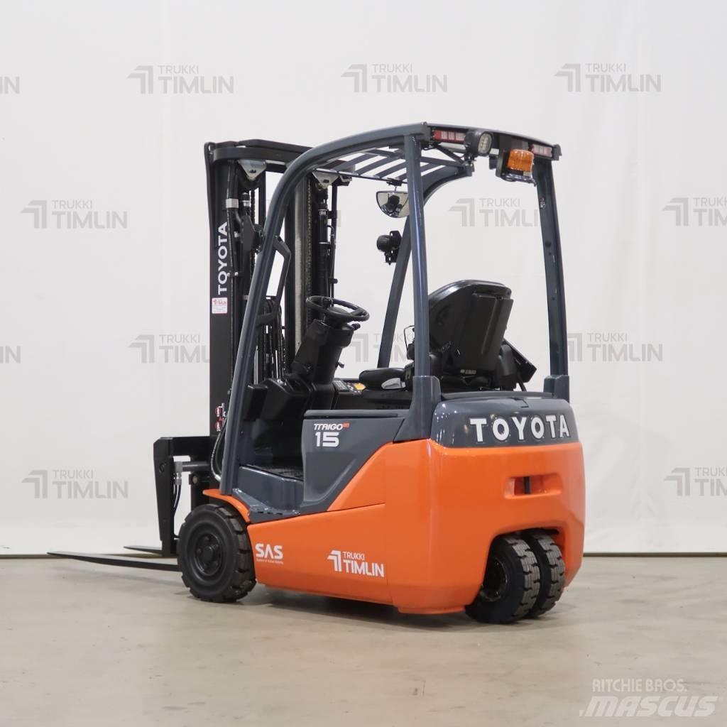 Toyota 8FBE15T El gaffeltrucks