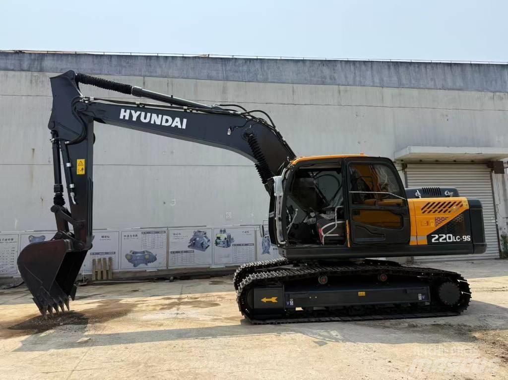 Hyundai R220LC-9S Midi-gravemaskiner 7t - 12t
