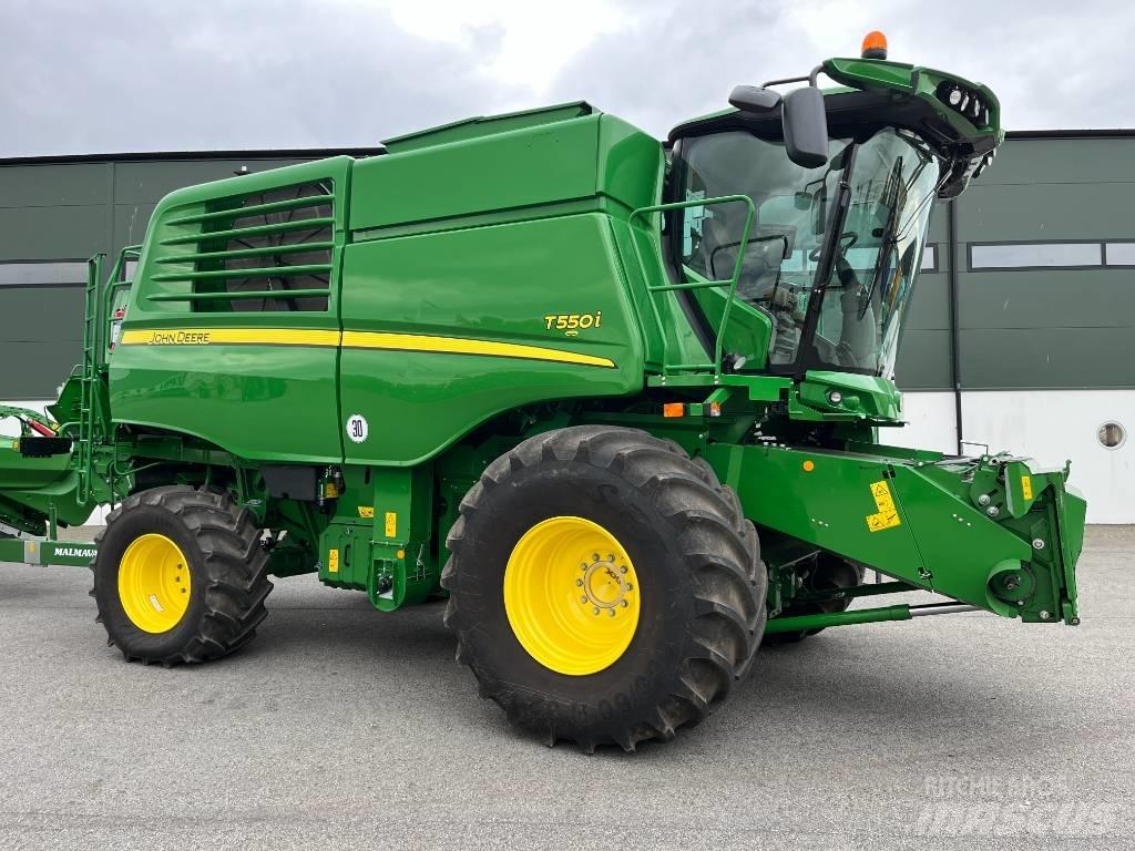 John Deere T 550 Mejetærskere